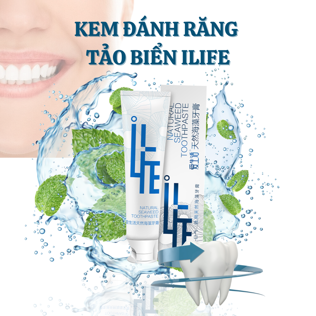 Kem đánh răng tảo biển ILIFE 