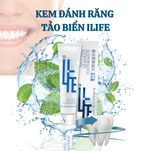 Kem đánh răng tảo biển ILIFE 